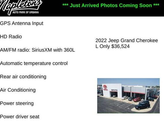 JEEP GRAND CHEROKEE 2022 1C4RJKBG6N8545655 image